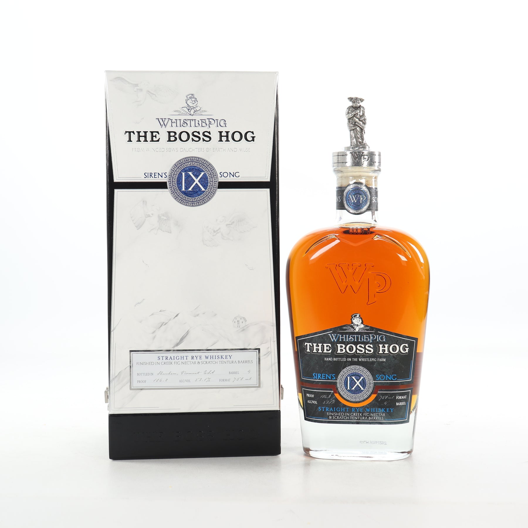 Whistle Pig The Boss Hog (Ninth Edition) Siren's Song Single Barrel Cask Strength Rye Whiskey 750ml