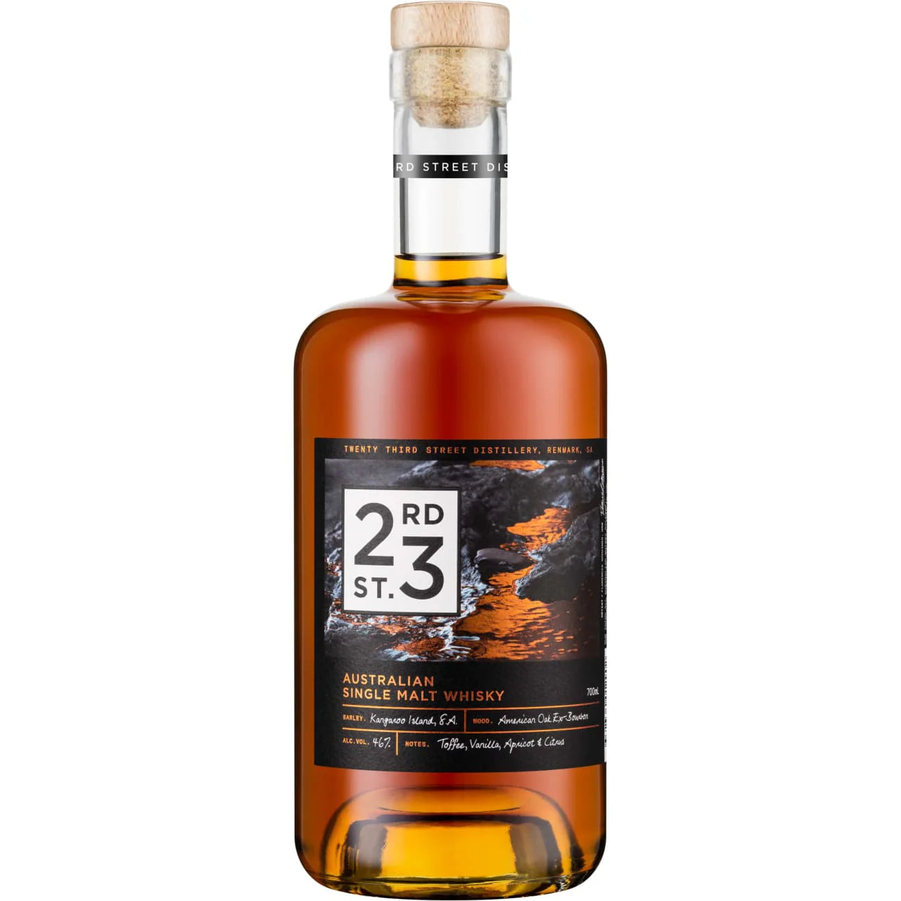 23rd Street Distillery Australian Single Malt Whisky 700ml