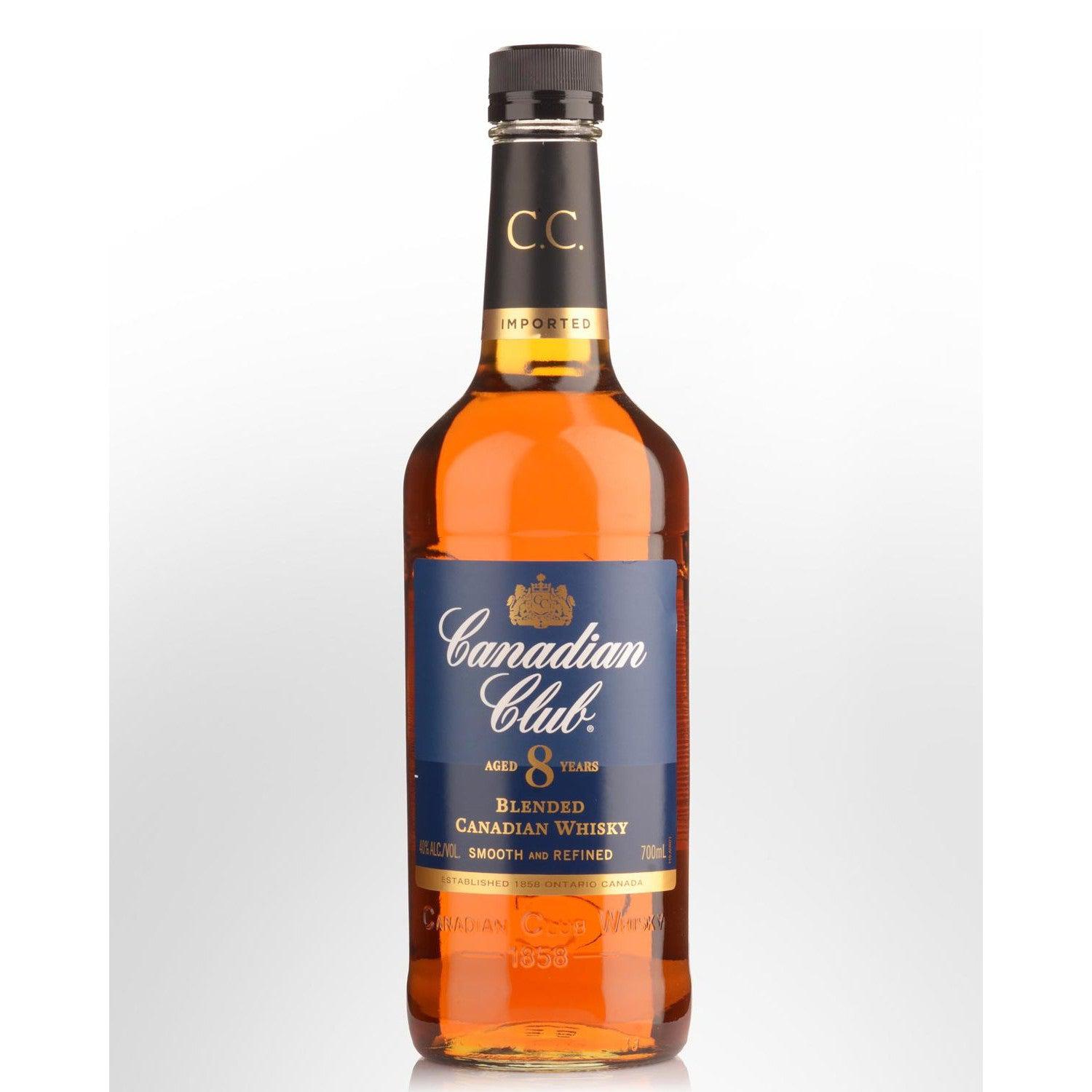 Canadian Club 8 Year Old Blended Canadian Whisky 700ml