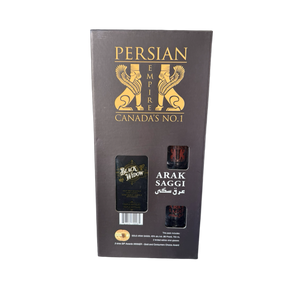 Arak Saggi Black Widow Gift Pack 750ml