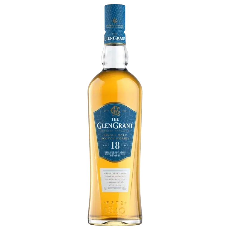 The Glen Grant 18 Year Old Single Malt Scotch Whisky 700ml