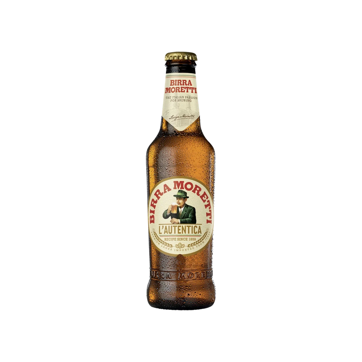 Birra Moretti Lager Bottles 330ml