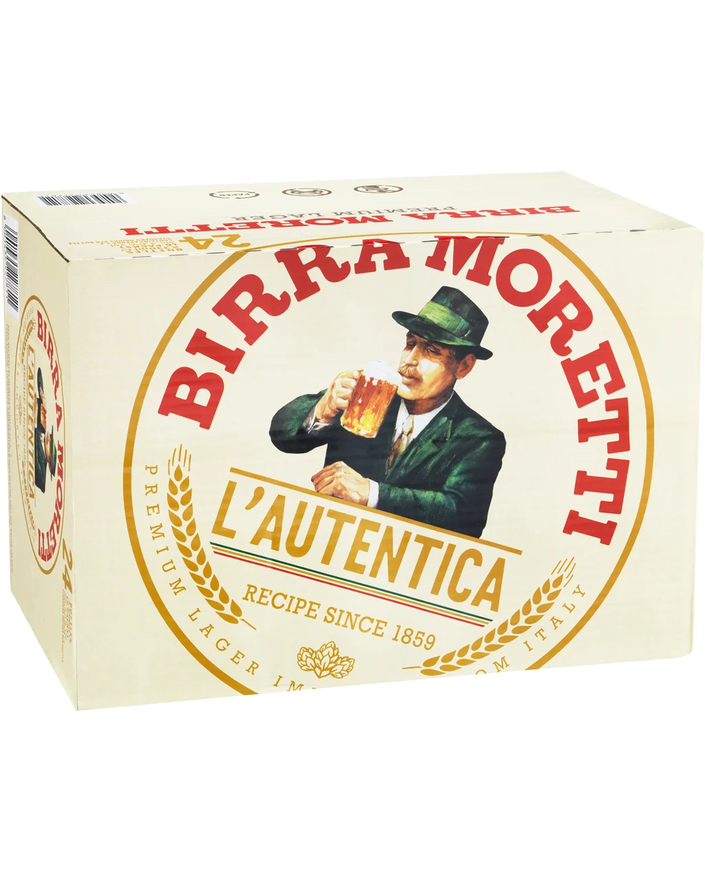 Birra Moretti Lager Bottles 330ml