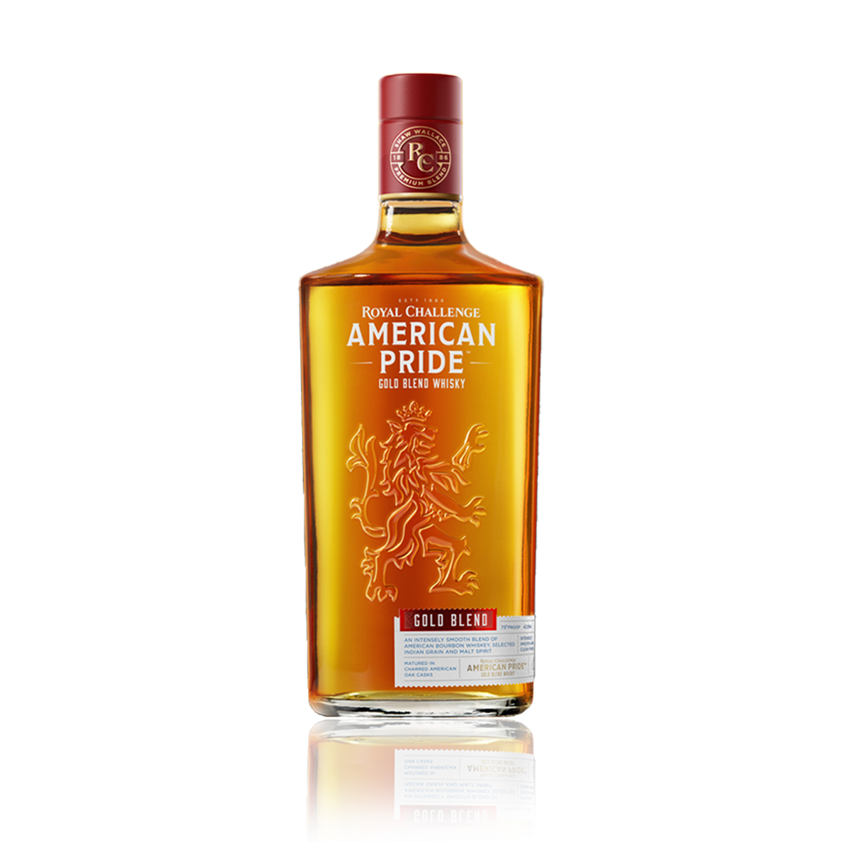 Royal Challenger Amiercan pride Gold Blended Whisky 750ml