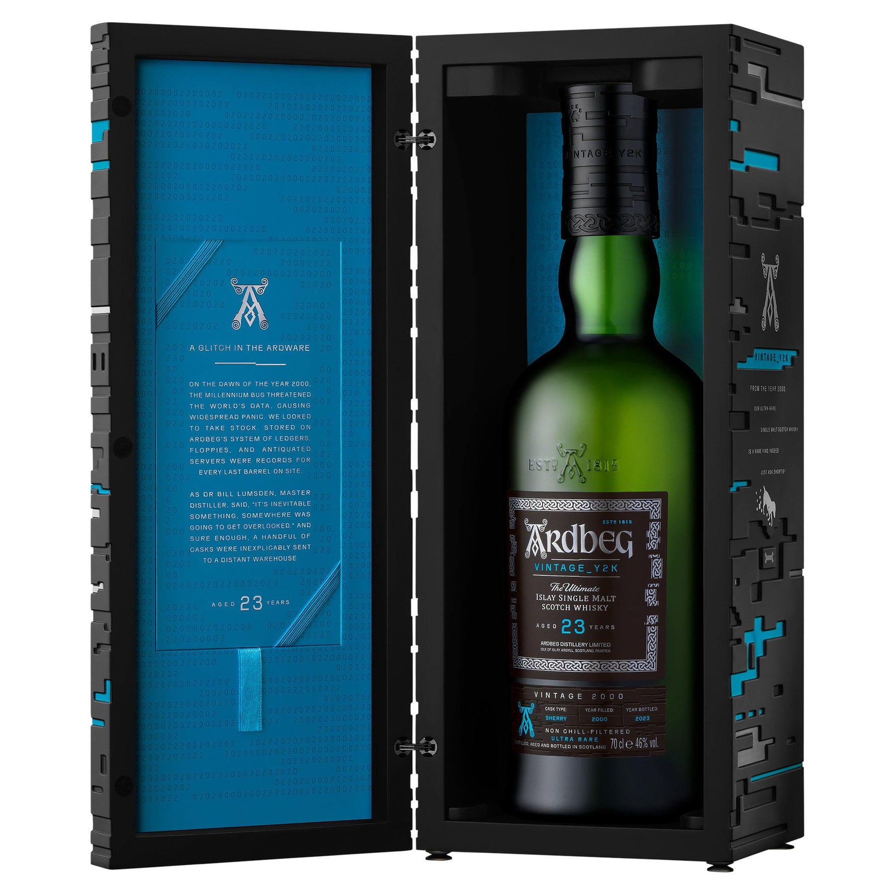 Ardbeg 23 Year Old Vintage Y2K Limited Release Single Malt Scotch Whisky 700ml