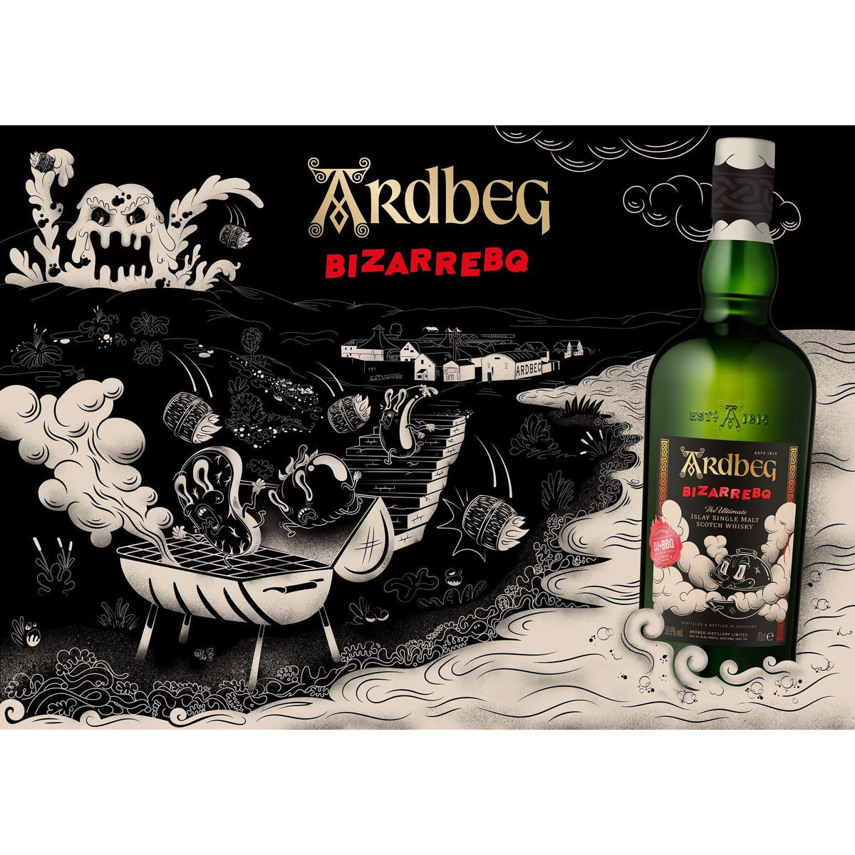 Ardbeg BizarreBQ Limited Edition Single Malt Scotch Whisky 700ml