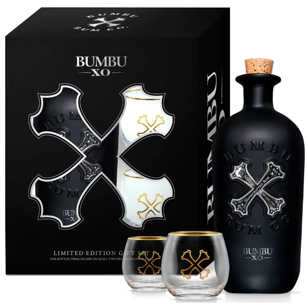 Gift set Bumbu Rum XO 6 bouteilles