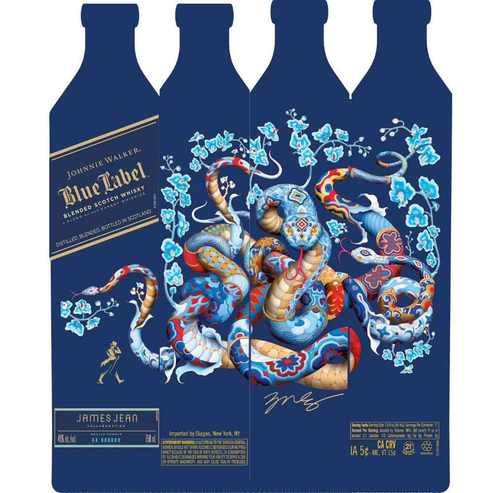 Johnnie Walker Blue Label Year Of The Snake X James Jean 750ml