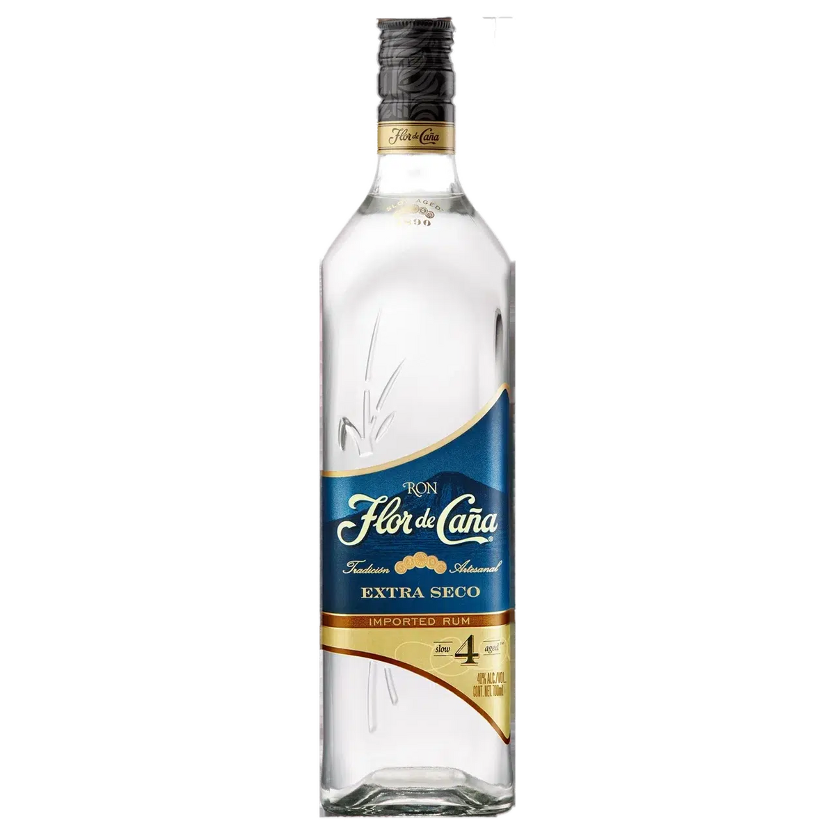 Flor de Cana Extra Dry 4 Year Old White Rum 700ml