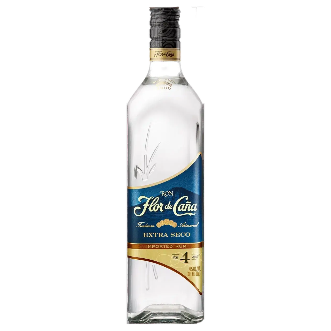 Flor de Cana Extra Dry 4 Year Old White Rum 700ml