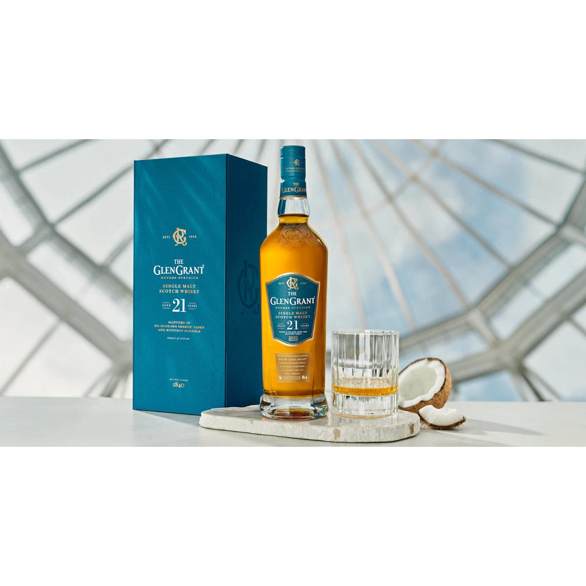 Glen Grant 21 Year Old Single Malt Scotch Whisky 700ml