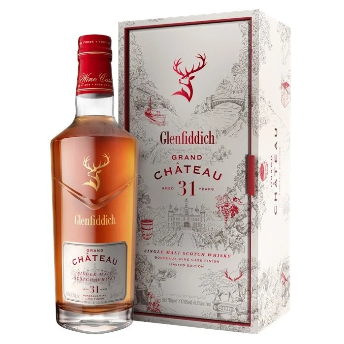 Glenfiddich Grand Château 31 Year Old Bordeaux Wine Cask Finish Single Malt Whisky 700ml