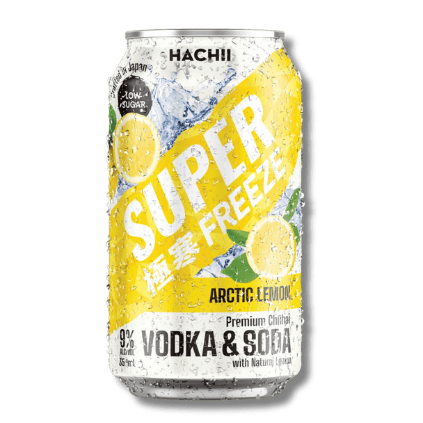 Hachii Super Freeze Arctic Lemon 24x350ml