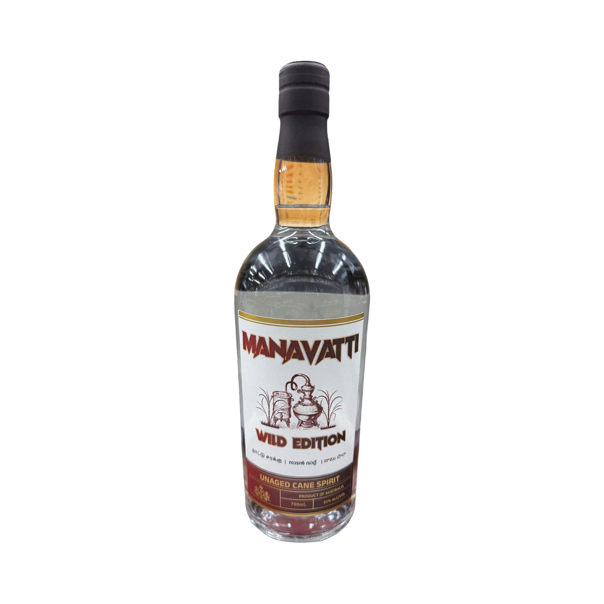 Manavatti Wild edition Cane Spirit 700ml