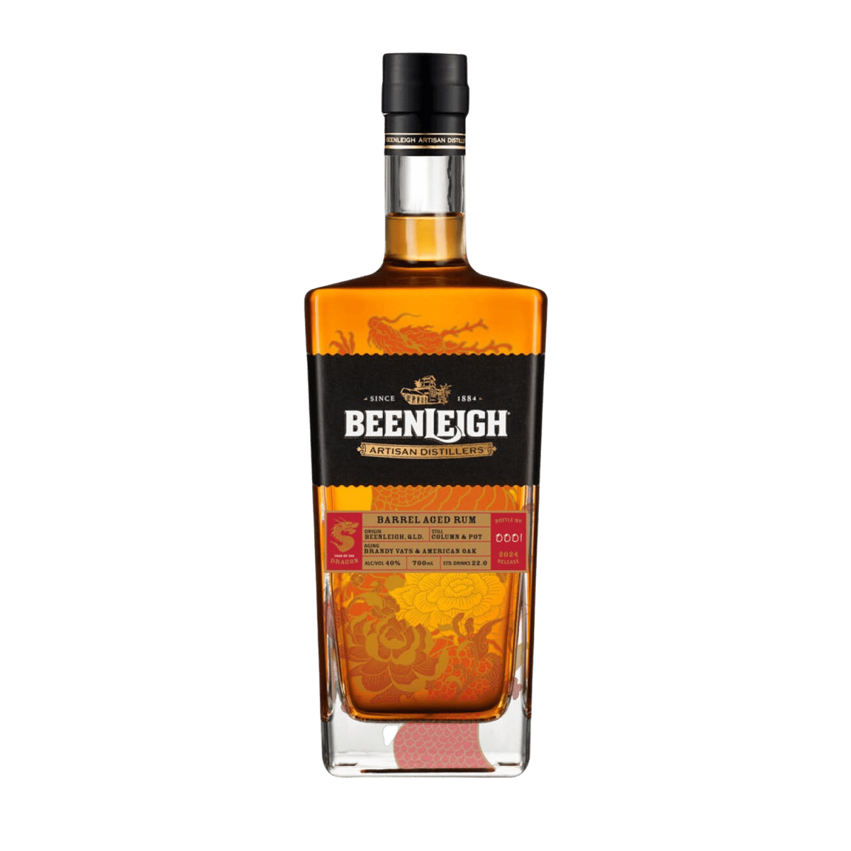 Beenleigh Year Of The Dragon 2024 Limited Edition Rum 700ml