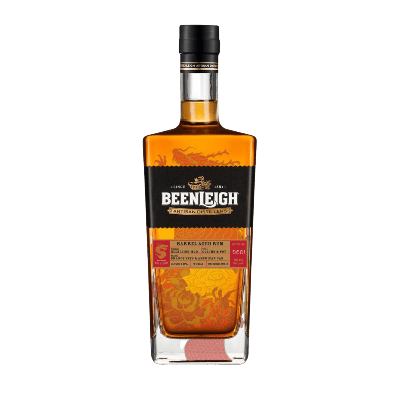 Beenleigh Year Of The Dragon 2024 Limited Edition Rum 700ml