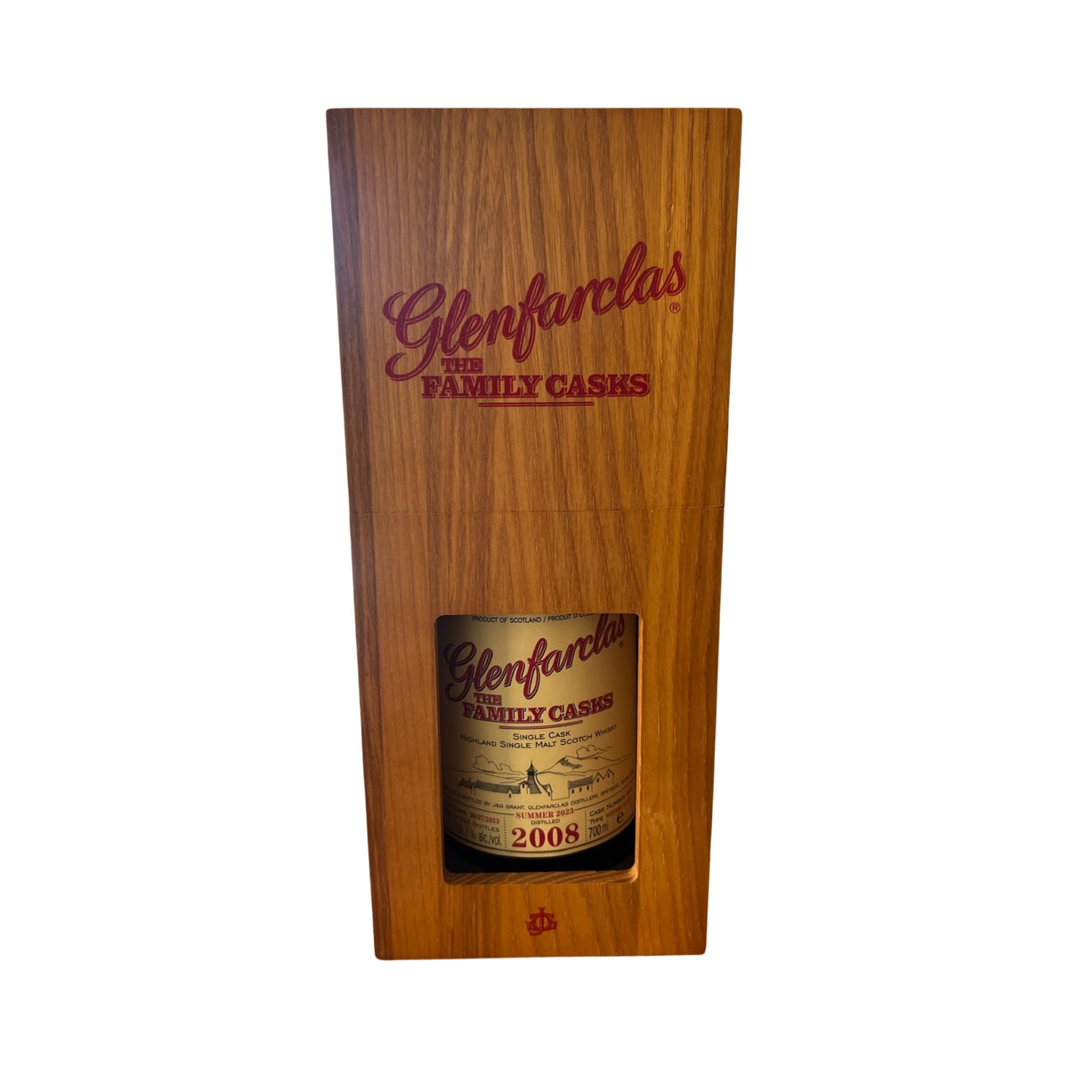 Glenfarclas 2008 15 Year Old Family Casks Sherry Butt Whisky 700ml