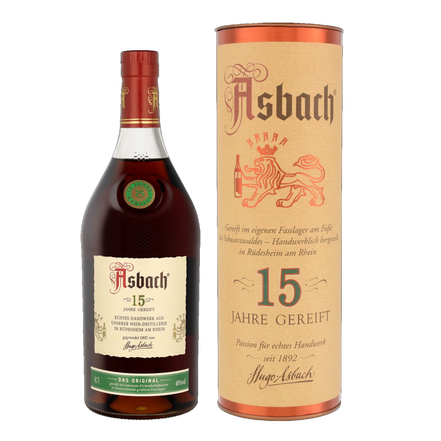 Asbach 15 Year Old Brandy 700ml