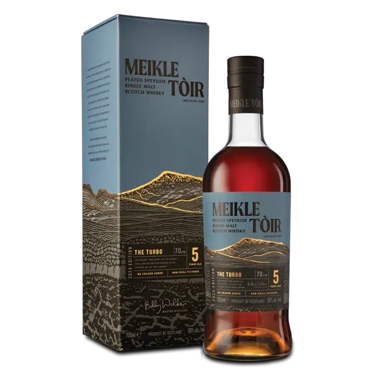 GlenAllachie Meikle Tòir 5 Year Old The Turbo Single Malt Scotch Whisky 700ml