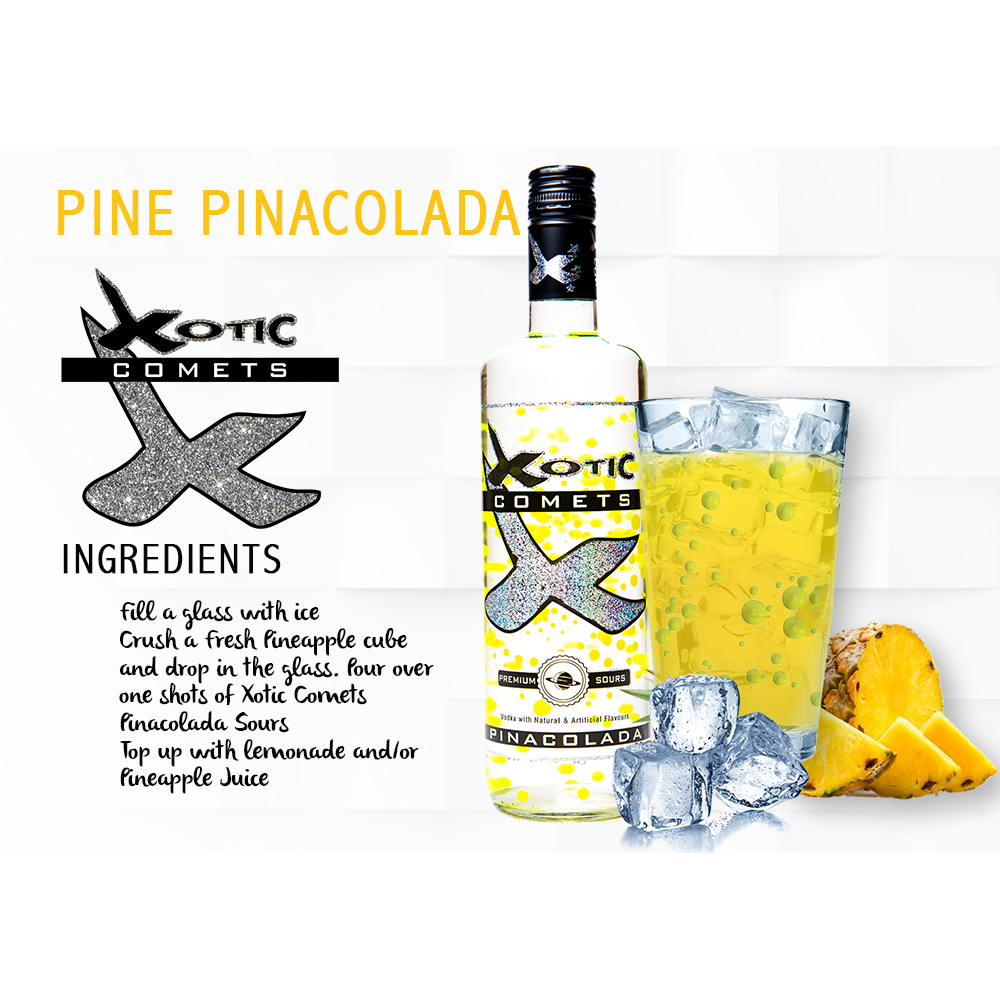 Xotic Comets Pina Colada 750ml