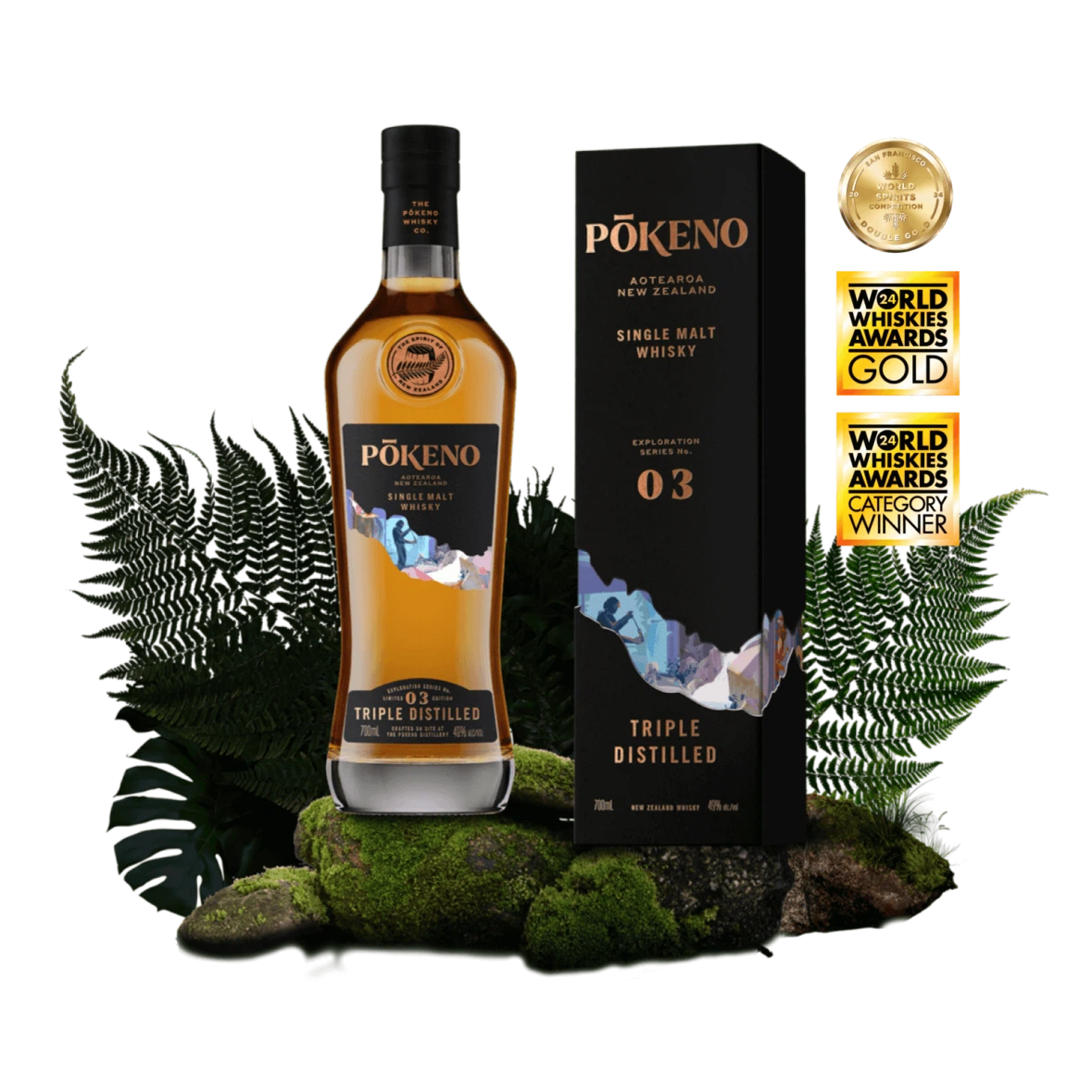 Pokeno Exploration Series No. 03 Triple Distilled Single Malt New Zeal