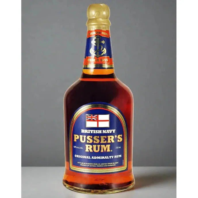 Pussers Navy Rum Blue Label Original Admiralty Rum 700ml