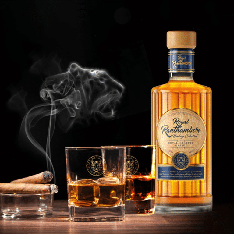 Royal Ranthambore Heritage Collection Royal Crafted Whisky 750ml