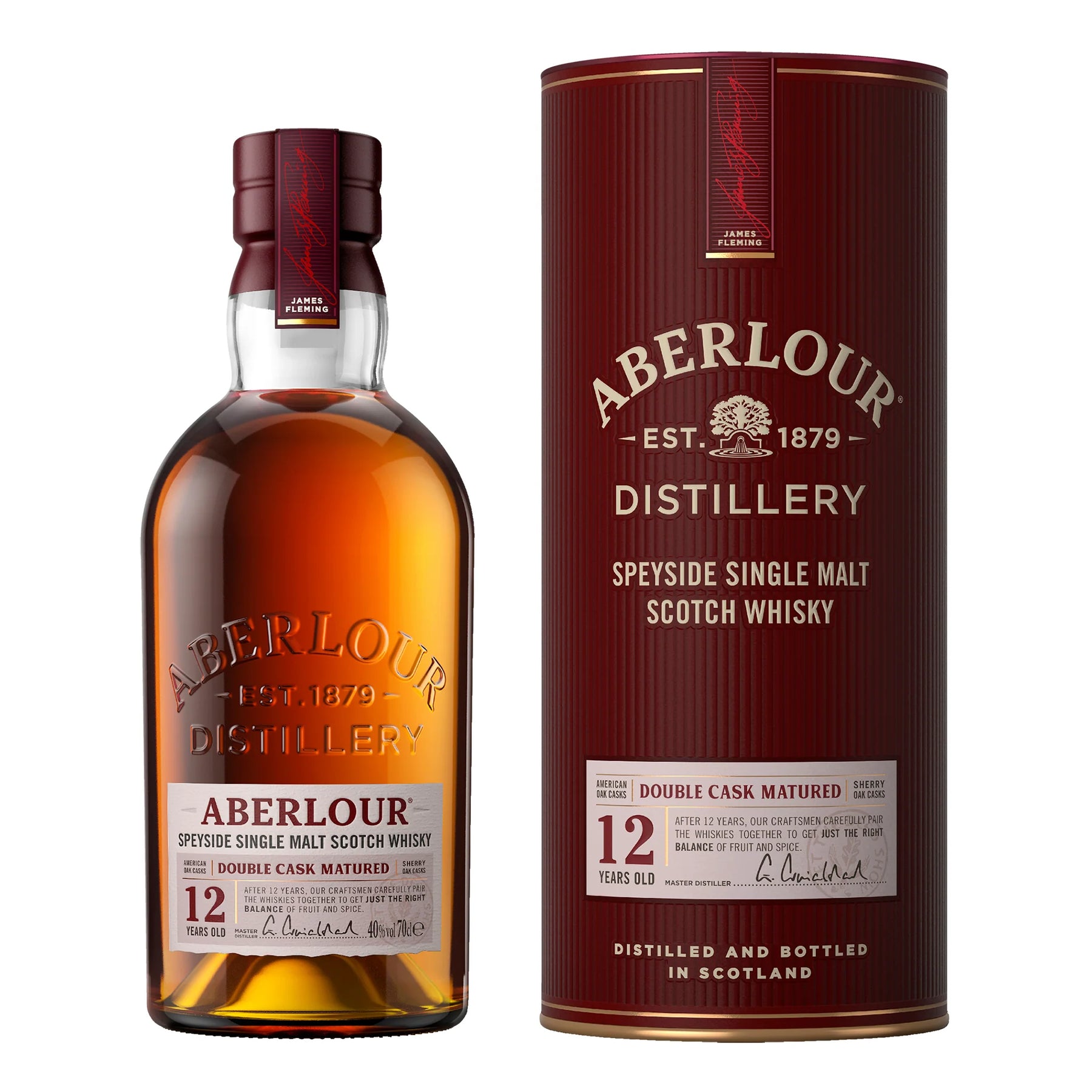 Aberlour 12 Year Old Double Cask Single Malt Scotch Whisky 700ml