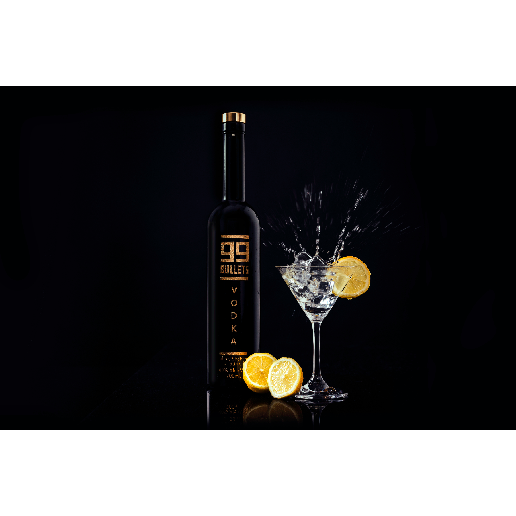 99 Bullets Australian Premium Vodka 700ml