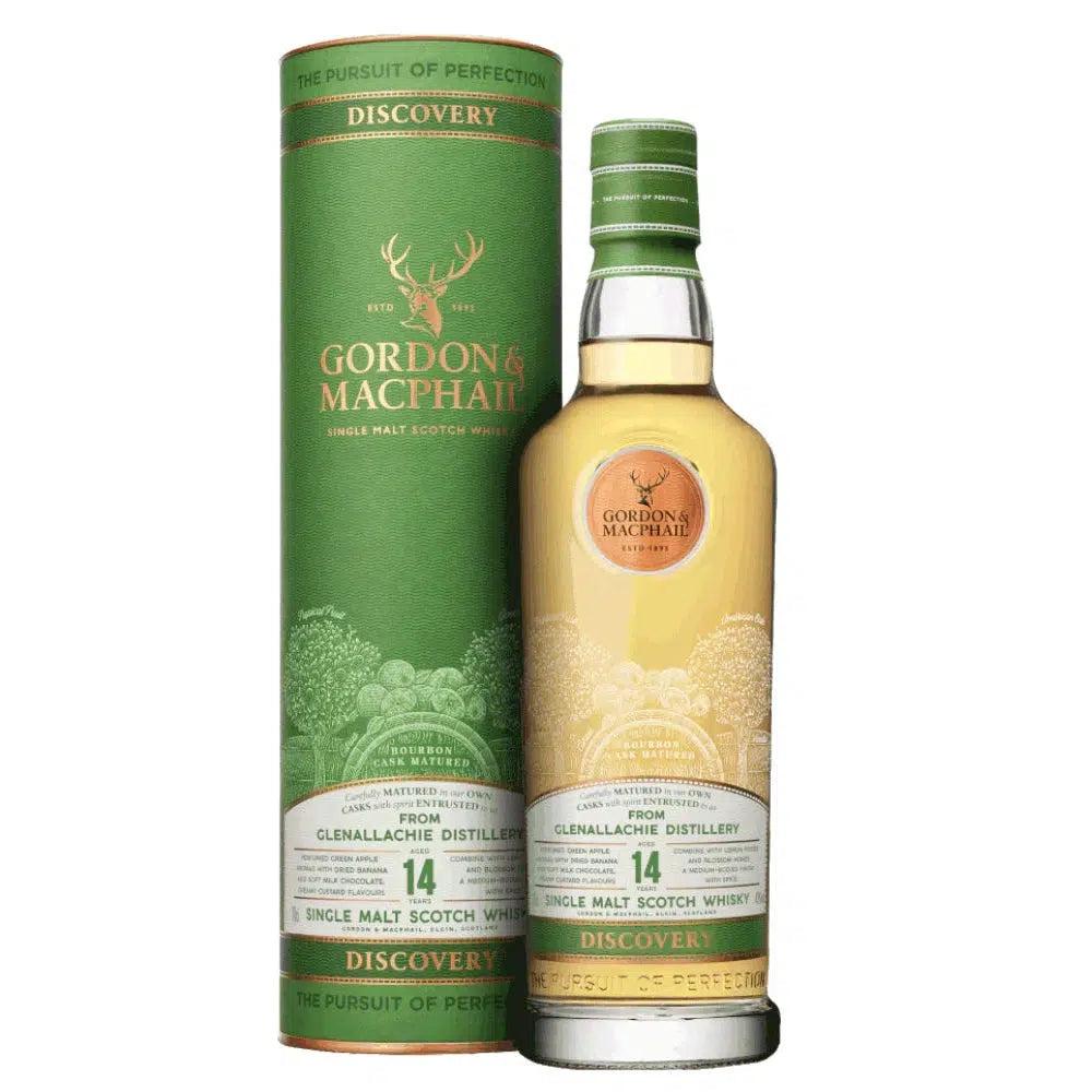 Gordon & MacPhail Discovery Bourbon Glenallachie 14Year Old Whisky 700ml