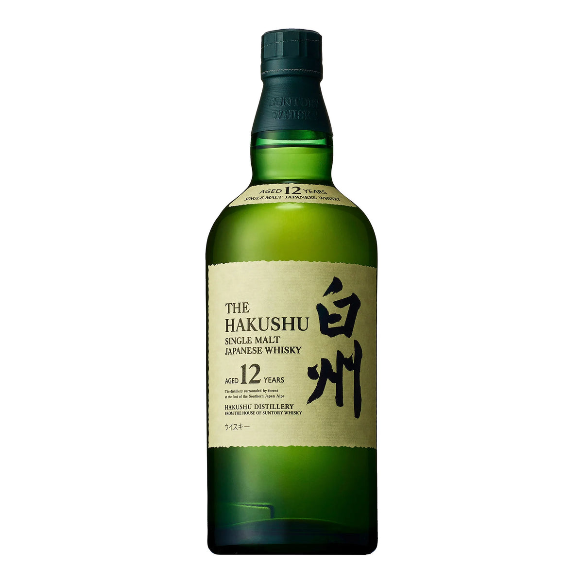 Suntory Hakushu 12 Year Old Single Malt Japanese Whisky 700ml