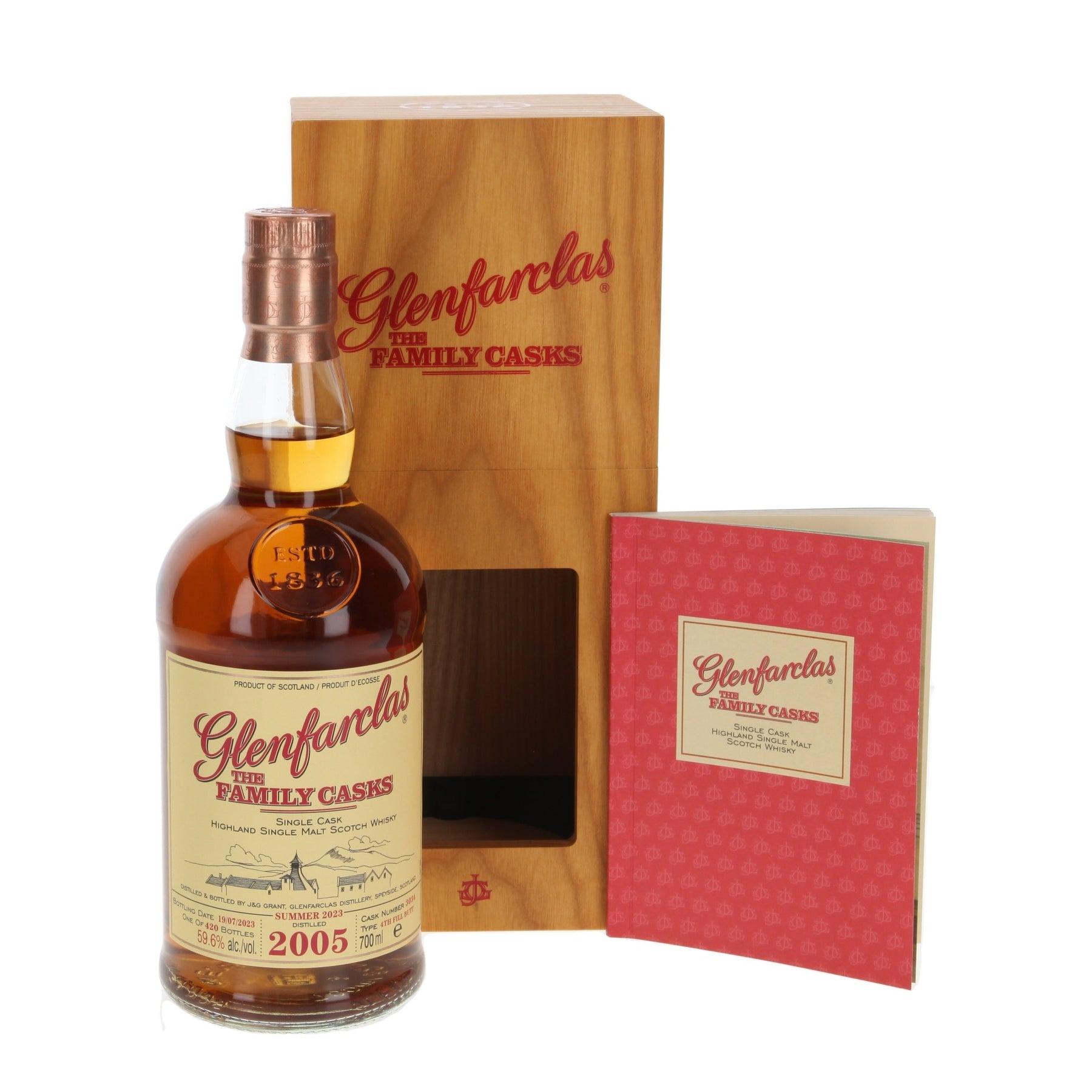 2005 Glenfarclas 17 Year Old The Family Casks Cask Strength Single Malt Scotch Whisky 700ml