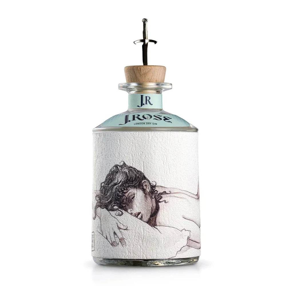 J.Rose London Dry Artisan Gin - Woman On Pillow 700ml