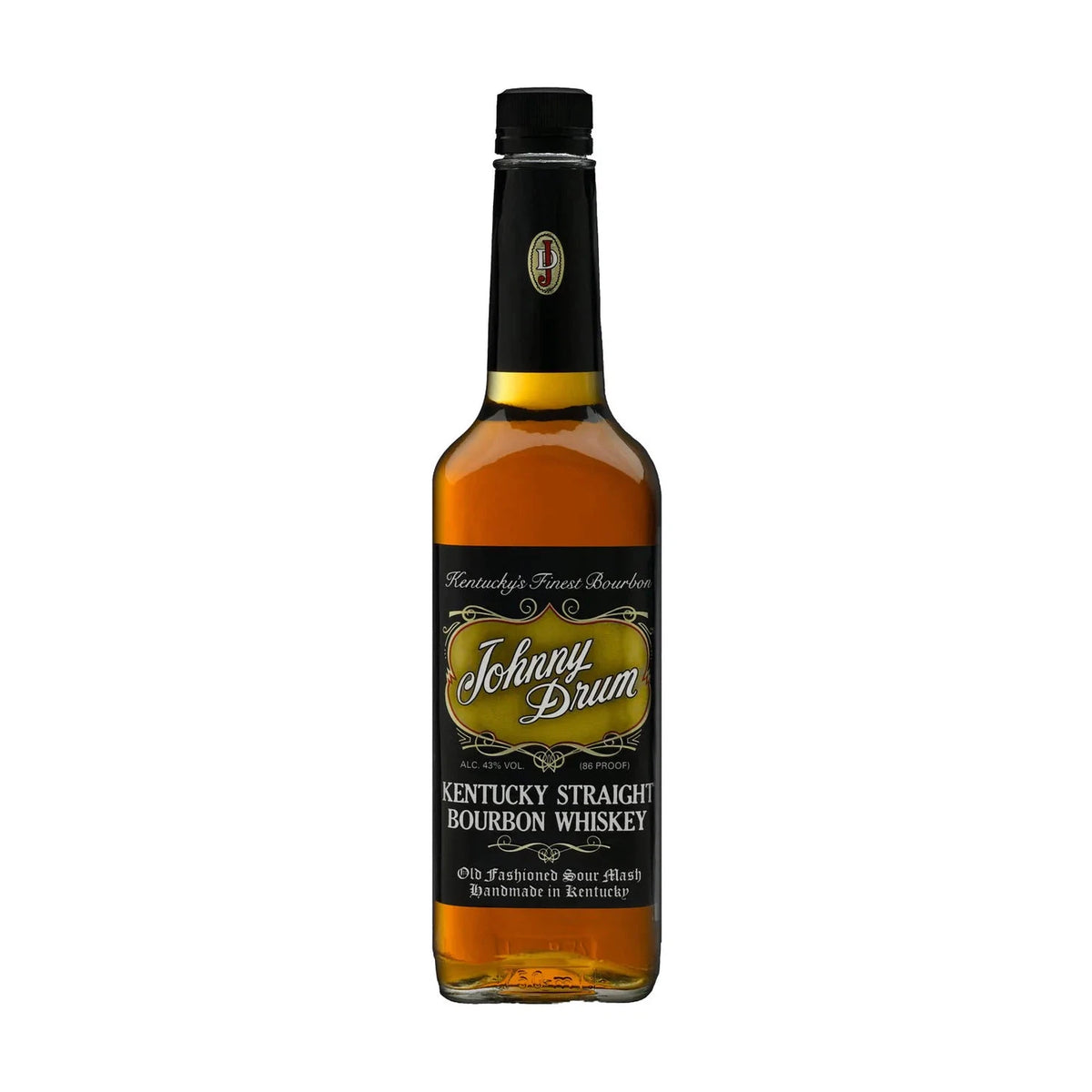 Johnny Drum Black Label Bourbon Whiskey 700ml