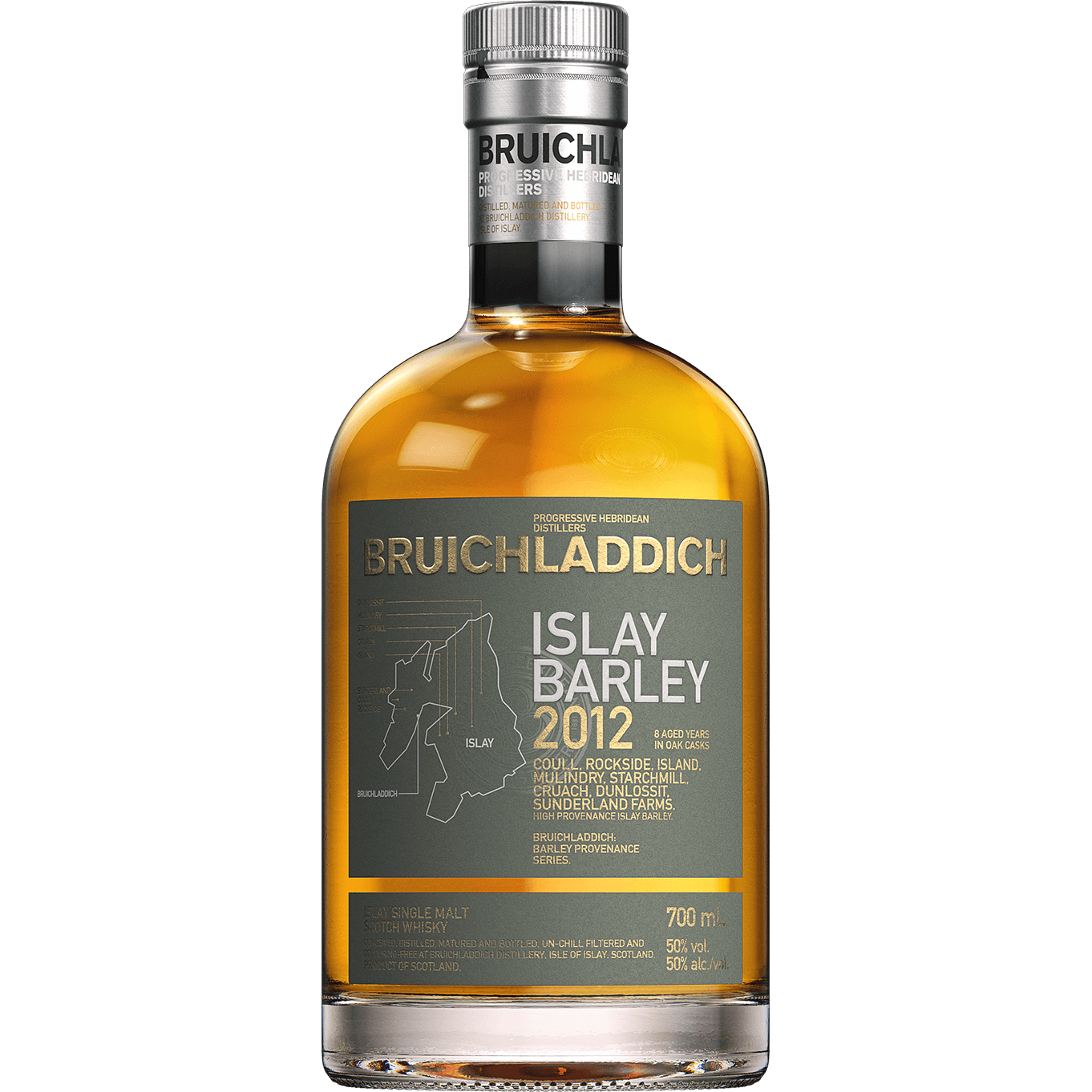 Bruichladdich Islay Barley 2012 Single Malt Whisky 700ml