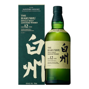 Suntory Hakushu 12 Year Old Single Malt Japanese Whisky 700ml